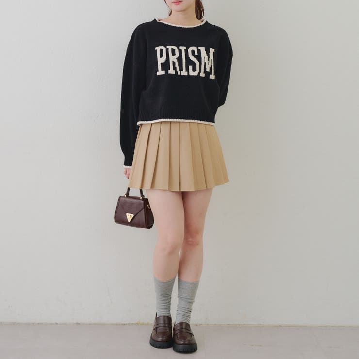 モール配色ラインロゴニット | RMAF　NICE CLAUP / OLIVE des OLIVE | 詳細画像26 