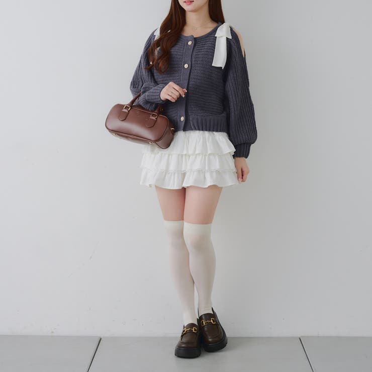 肩リボンモールプルオーバー | NICE CLAUP / OLIVE des OLIVE　OUTLET | 詳細画像10 