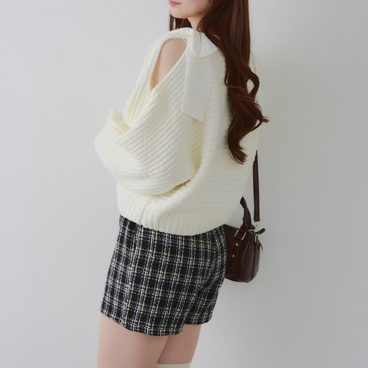 肩リボンモールプルオーバー | NICE CLAUP / OLIVE des OLIVE　OUTLET | 詳細画像25 