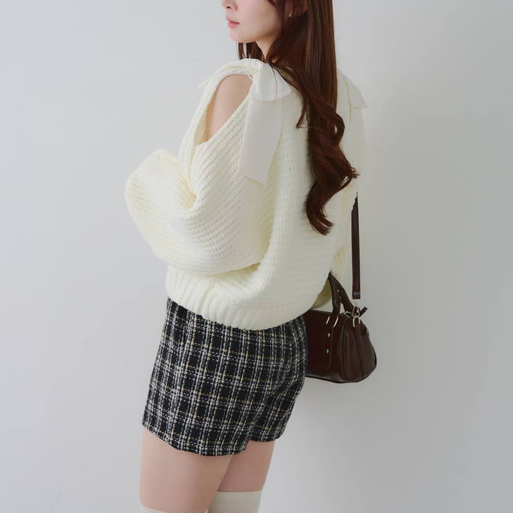 肩リボンモールプルオーバー | NICE CLAUP / OLIVE des OLIVE　OUTLET | 詳細画像28 