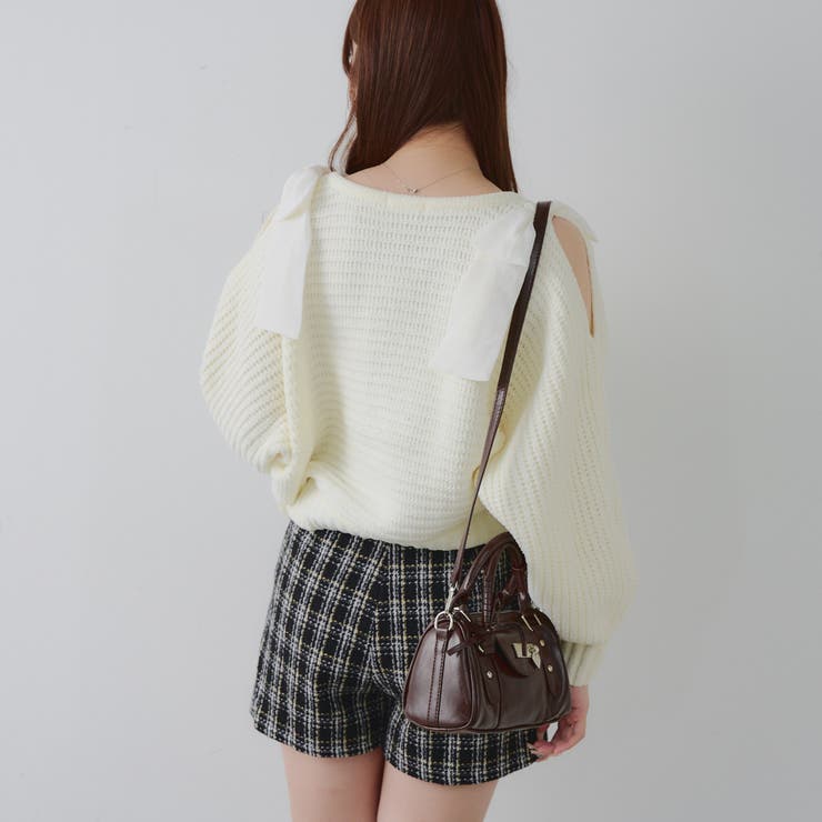 肩リボンモールプルオーバー | NICE CLAUP / OLIVE des OLIVE　OUTLET | 詳細画像29 