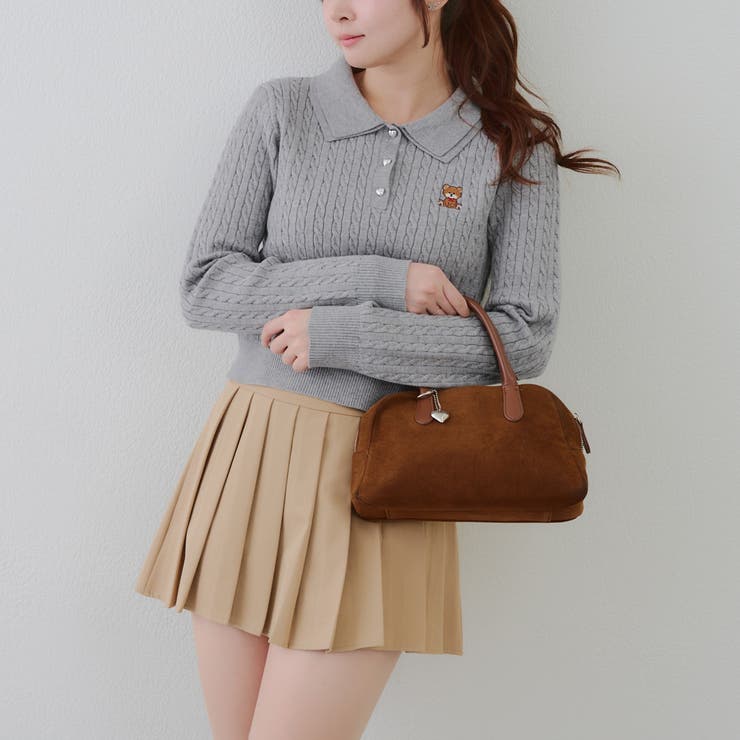 くまさんケーブルポロニット | NICE CLAUP / OLIVE des OLIVE　OUTLET | 詳細画像32 