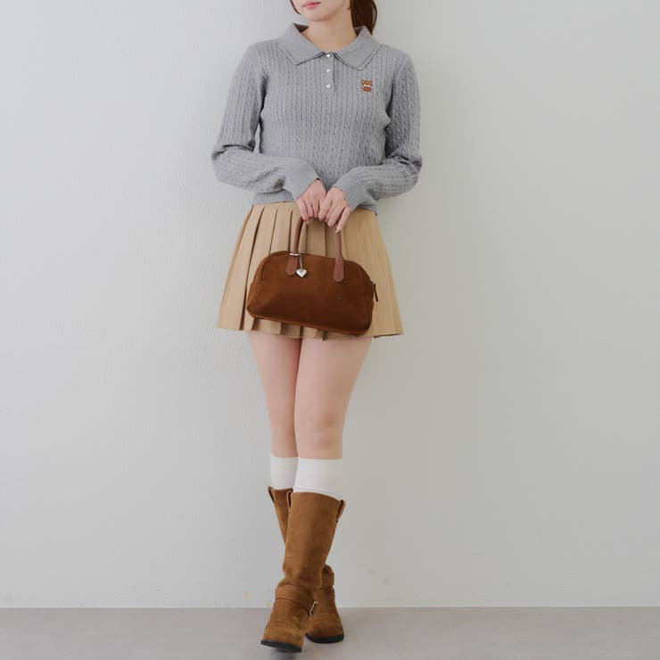 くまさんケーブルポロニット | NICE CLAUP / OLIVE des OLIVE　OUTLET | 詳細画像40 