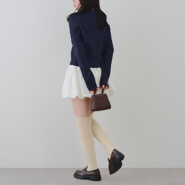 くまさんケーブルポロニット | NICE CLAUP / OLIVE des OLIVE　OUTLET | 詳細画像51 