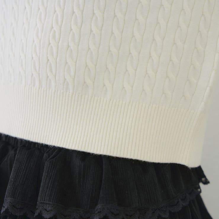 くまさんケーブルポロニット | NICE CLAUP / OLIVE des OLIVE　OUTLET | 詳細画像58 