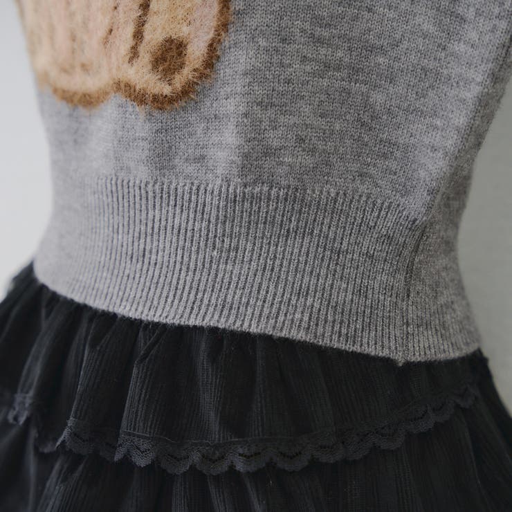 リボンくまさんニット | NICE CLAUP / OLIVE des OLIVE　OUTLET | 詳細画像42 