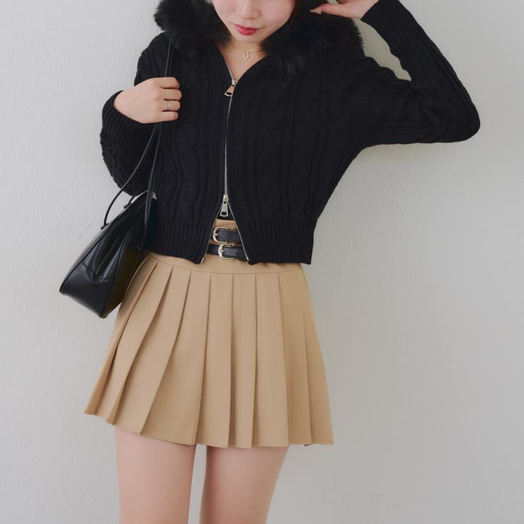 ケーブルファーパーカー | NICE CLAUP / OLIVE des OLIVE　OUTLET | 詳細画像26 