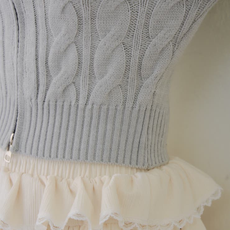 ケーブルファーパーカー | NICE CLAUP / OLIVE des OLIVE　OUTLET | 詳細画像38 