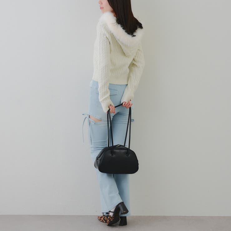 キラキラケーブルファーパーカー | RMAF　NICE CLAUP / OLIVE des OLIVE | 詳細画像21 