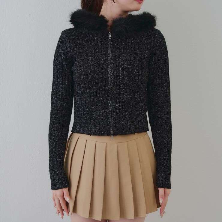 キラキラケーブルファーパーカー | RMAF　NICE CLAUP / OLIVE des OLIVE | 詳細画像29 