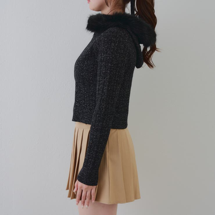 キラキラケーブルファーパーカー | RMAF　NICE CLAUP / OLIVE des OLIVE | 詳細画像30 