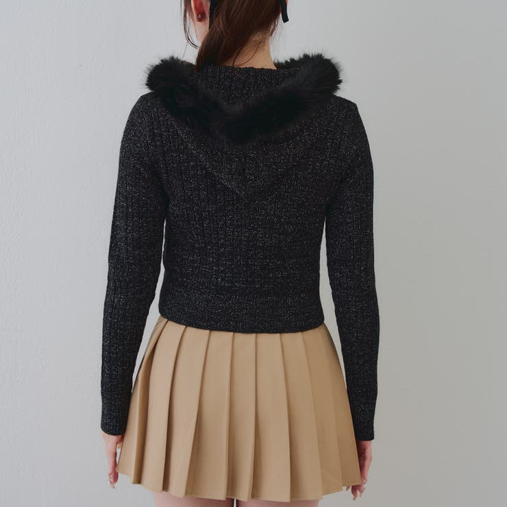 キラキラケーブルファーパーカー | RMAF　NICE CLAUP / OLIVE des OLIVE | 詳細画像31 