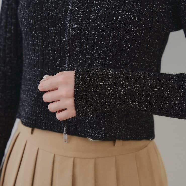 キラキラケーブルファーパーカー | RMAF　NICE CLAUP / OLIVE des OLIVE | 詳細画像34 