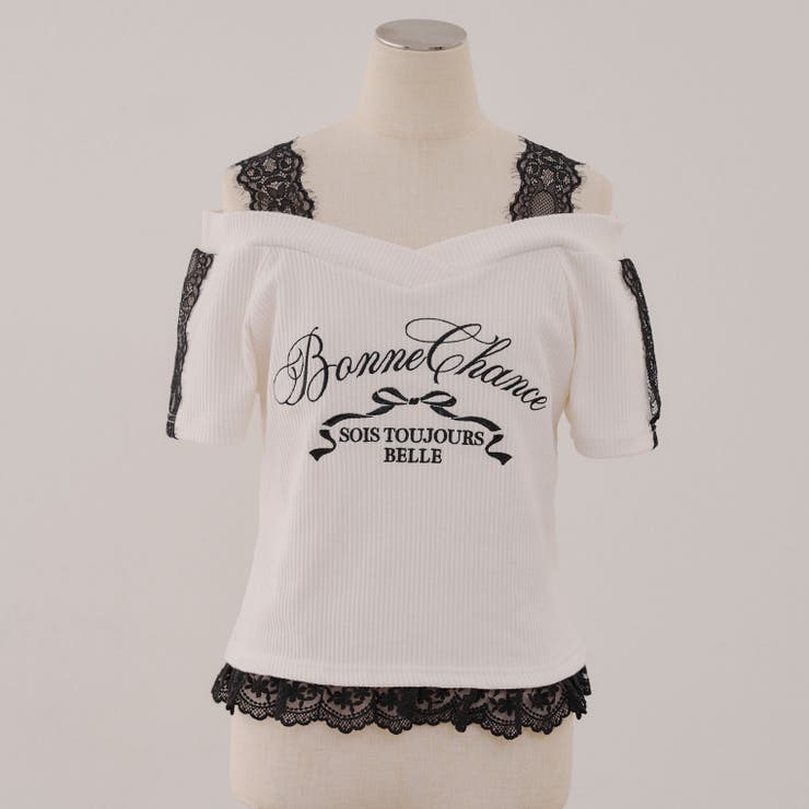 レース付テレコプルオーバー | NICE CLAUP / OLIVE des OLIVE　OUTLET | 詳細画像22 