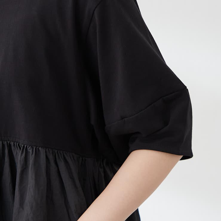 大人ランタン袖ドッキングT | NICE CLAUP / OLIVE des OLIVE　OUTLET | 詳細画像17 