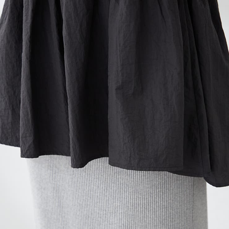 大人ランタン袖ドッキングT | NICE CLAUP / OLIVE des OLIVE　OUTLET | 詳細画像18 