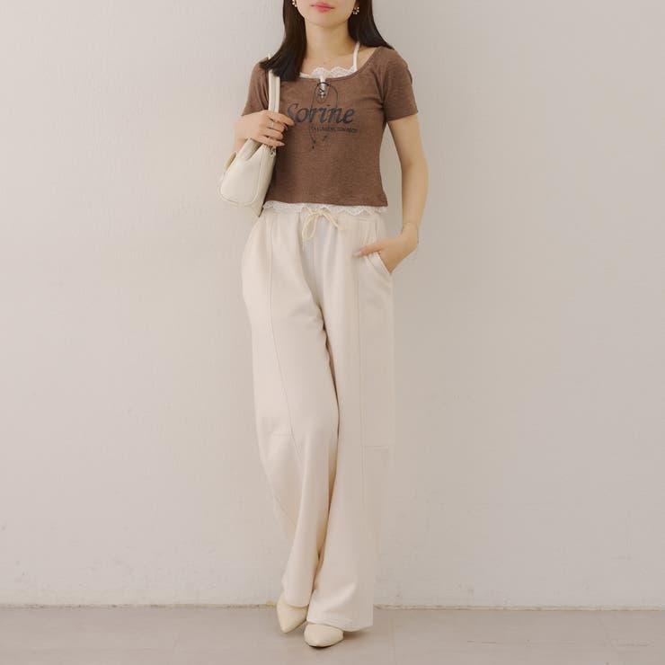 ホルターネックレースプルオーバー | NICE CLAUP / OLIVE des OLIVE　OUTLET | 詳細画像19 