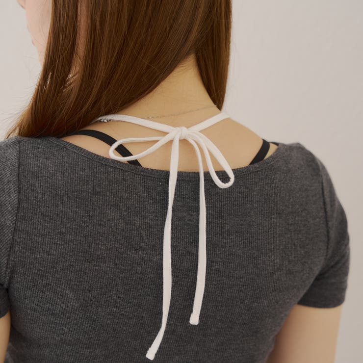 ホルターネックレースプルオーバー | NICE CLAUP / OLIVE des OLIVE　OUTLET | 詳細画像34 