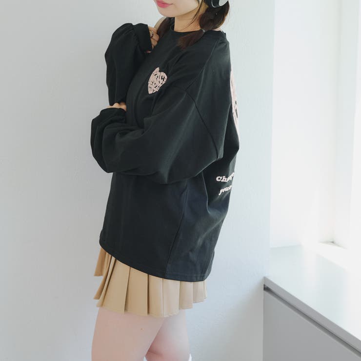 ラメ相良ハートロンT[品番：NCLW0016644]｜NICE CLAUP / OLIVE des