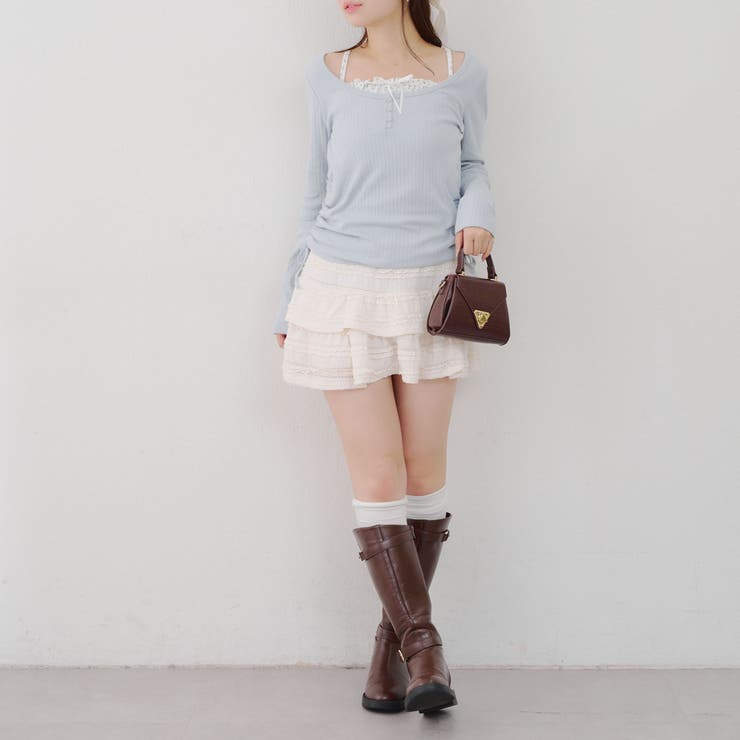 ドッキングドロストロンT | NICE CLAUP / OLIVE des OLIVE　OUTLET | 詳細画像16 