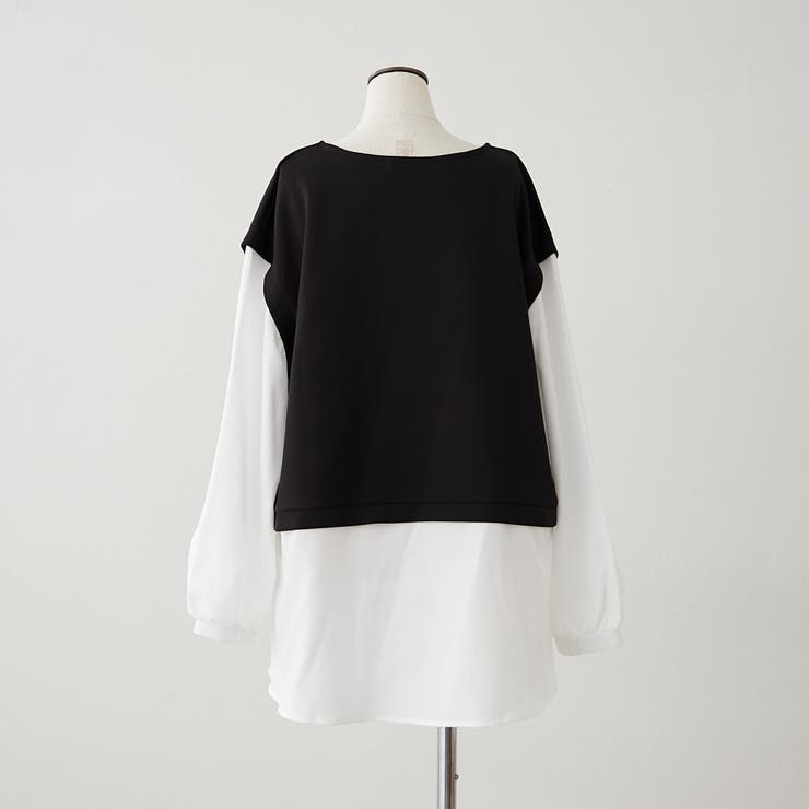 ネックレス刺繍ドッキングプルオーバー | NICE CLAUP / OLIVE des OLIVE　OUTLET | 詳細画像16 