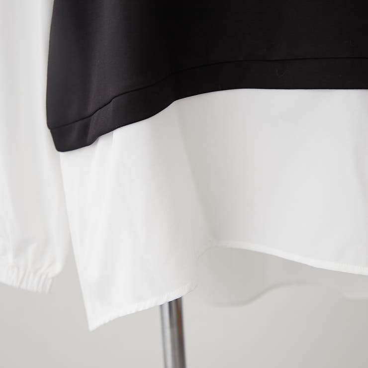 ネックレス刺繍ドッキングプルオーバー | NICE CLAUP / OLIVE des OLIVE　OUTLET | 詳細画像20 