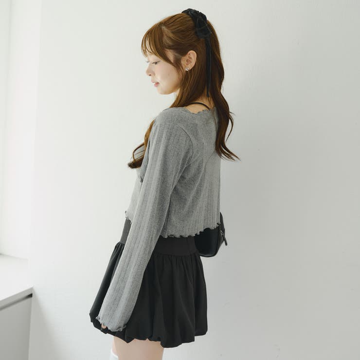 【2枚SET】レース付ワイドリブアンサンブル | NICE CLAUP / OLIVE des OLIVE　OUTLET | 詳細画像26 