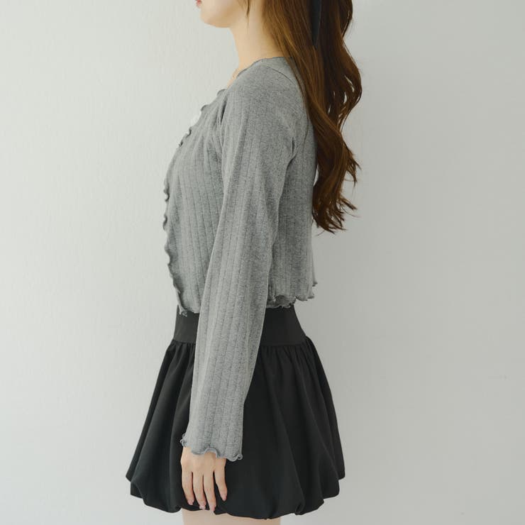 【2枚SET】レース付ワイドリブアンサンブル | NICE CLAUP / OLIVE des OLIVE　OUTLET | 詳細画像32 