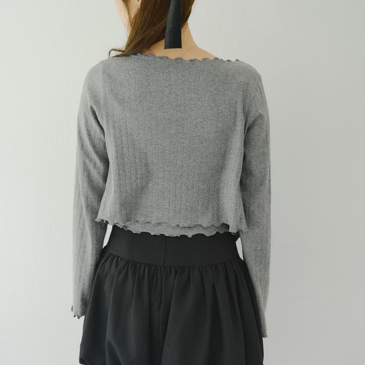 【2枚SET】レース付ワイドリブアンサンブル | NICE CLAUP / OLIVE des OLIVE　OUTLET | 詳細画像33 