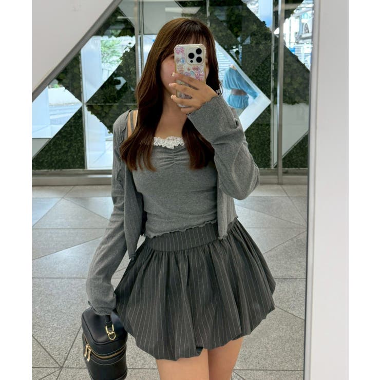 【2枚SET】レース付ワイドリブアンサンブル | NICE CLAUP / OLIVE des OLIVE　OUTLET | 詳細画像41 