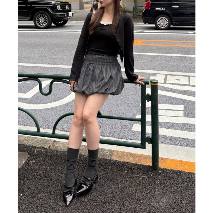 【2枚SET】レース付ワイドリブアンサンブル | NICE CLAUP / OLIVE des OLIVE　OUTLET | 詳細画像51 