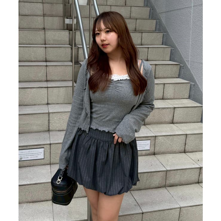 【2枚SET】レース付ワイドリブアンサンブル | NICE CLAUP / OLIVE des OLIVE　OUTLET | 詳細画像58 