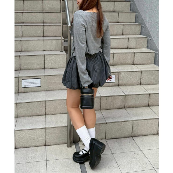【2枚SET】レース付ワイドリブアンサンブル | NICE CLAUP / OLIVE des OLIVE　OUTLET | 詳細画像60 
