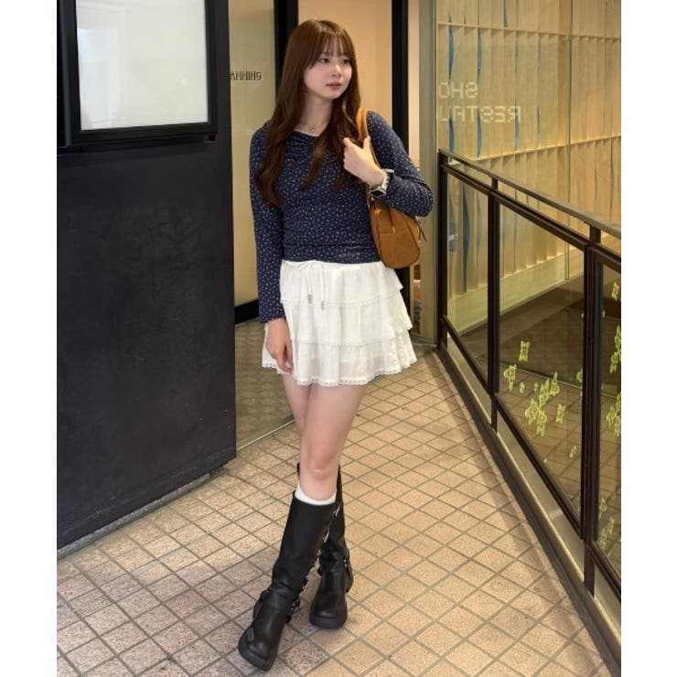 花柄レーストップス | RMAF　NICE CLAUP / OLIVE des OLIVE | 詳細画像6 
