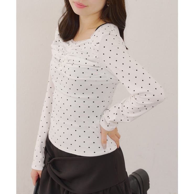 花柄レーストップス | RMAF　NICE CLAUP / OLIVE des OLIVE | 詳細画像22 