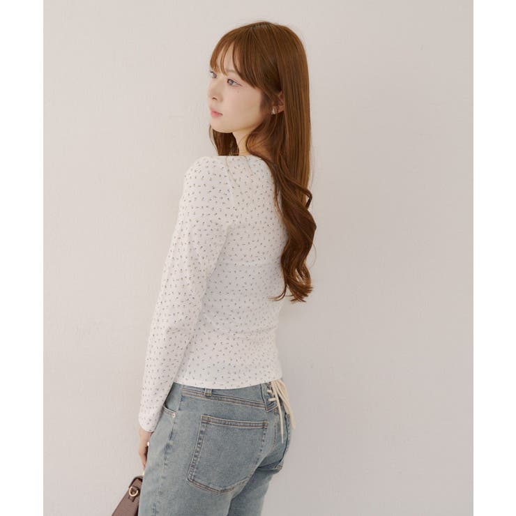 花柄レーストップス | RMAF　NICE CLAUP / OLIVE des OLIVE | 詳細画像41 