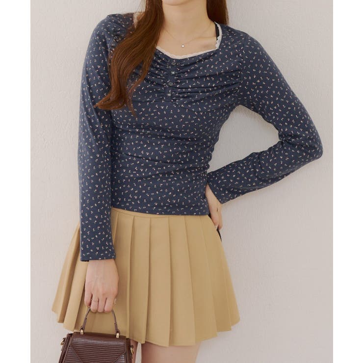 花柄レーストップス | RMAF　NICE CLAUP / OLIVE des OLIVE | 詳細画像51 