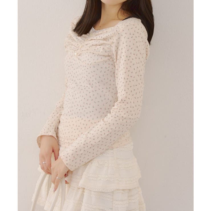 花柄レーストップス | RMAF　NICE CLAUP / OLIVE des OLIVE | 詳細画像56 