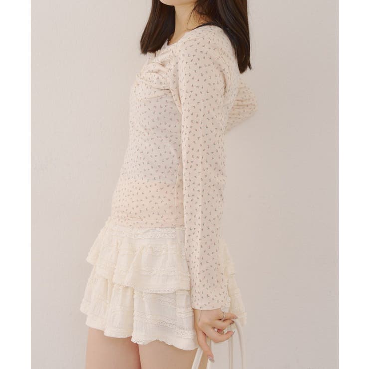 花柄レーストップス | RMAF　NICE CLAUP / OLIVE des OLIVE | 詳細画像61 
