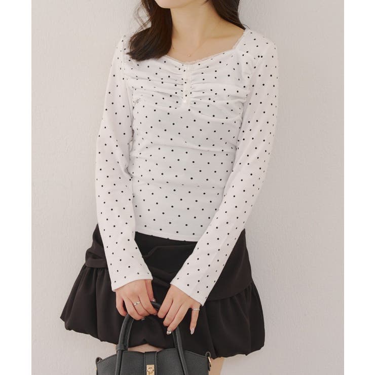 花柄レーストップス | RMAF　NICE CLAUP / OLIVE des OLIVE | 詳細画像64 