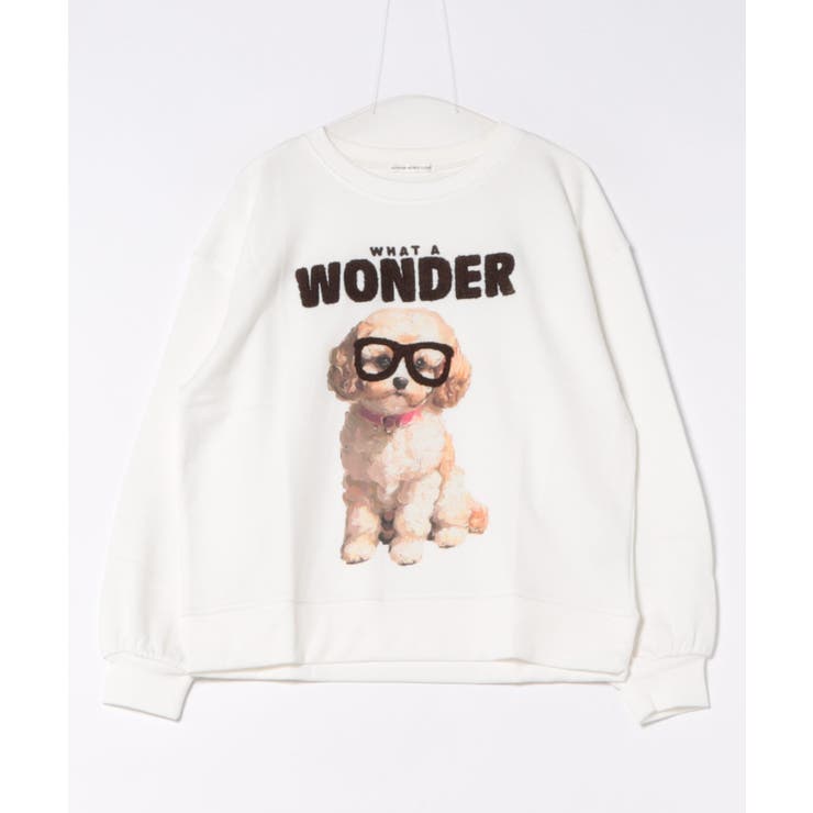 オフ | めがね犬スウェット | NICE CLAUP / OLIVE des OLIVE　OUTLET