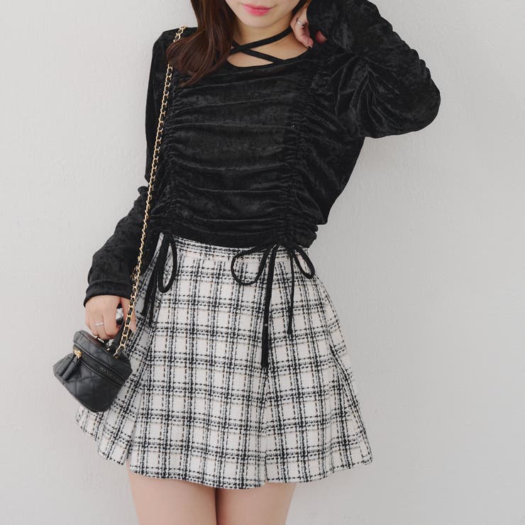 チョーカー付ドロストプルオーバー | NICE CLAUP / OLIVE des OLIVE　OUTLET | 詳細画像7 