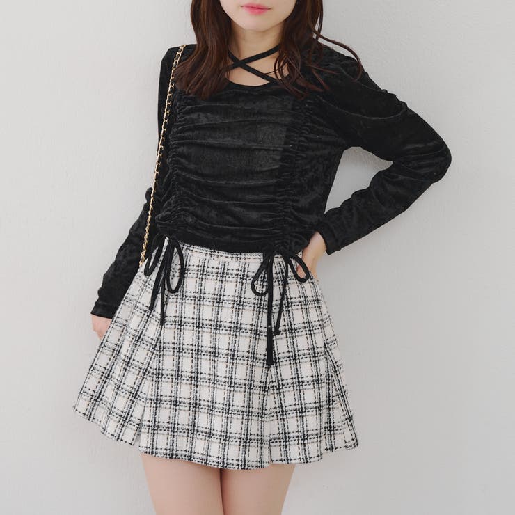 チョーカー付ドロストプルオーバー | NICE CLAUP / OLIVE des OLIVE　OUTLET | 詳細画像11 