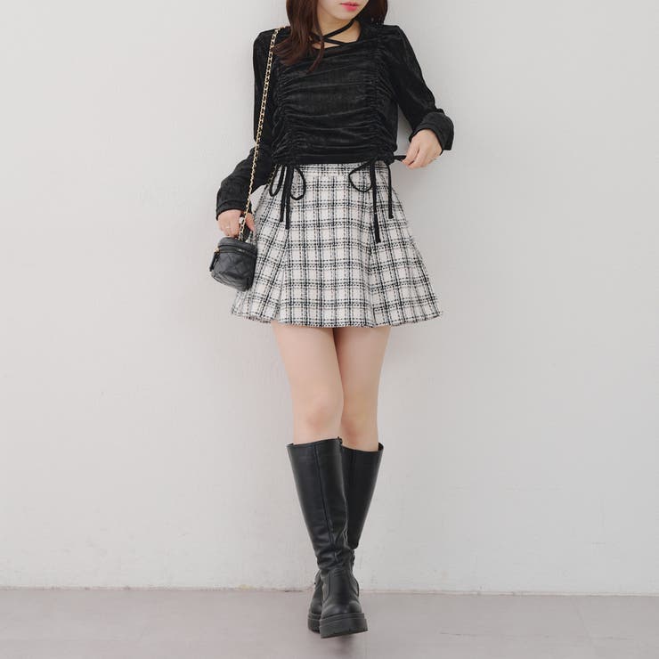 チョーカー付ドロストプルオーバー | NICE CLAUP / OLIVE des OLIVE　OUTLET | 詳細画像13 