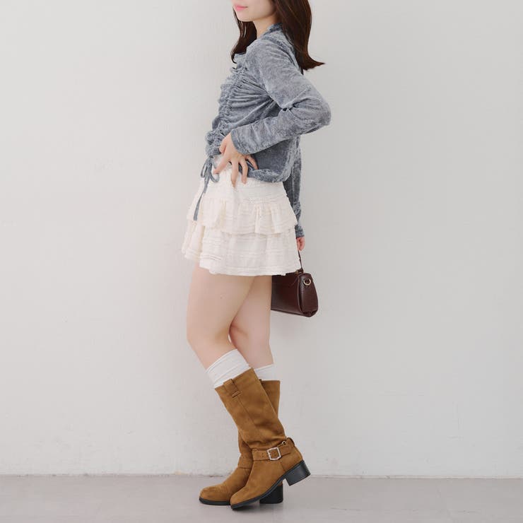 チョーカー付ドロストプルオーバー | NICE CLAUP / OLIVE des OLIVE　OUTLET | 詳細画像25 