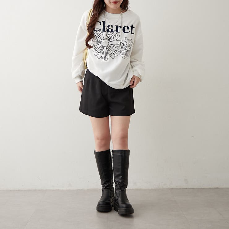 フラワー刺繍スウェット | NICE CLAUP / OLIVE des OLIVE　OUTLET | 詳細画像18 