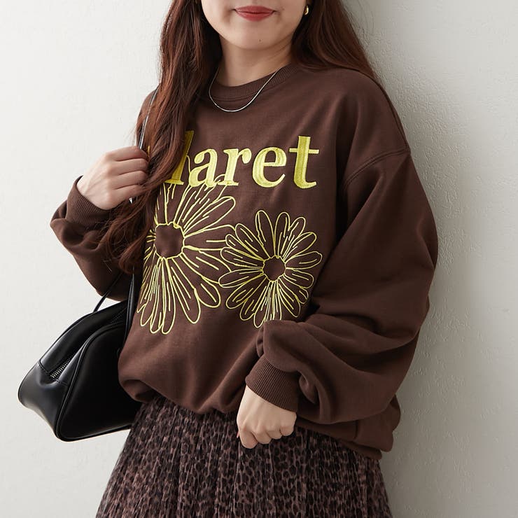 フラワー刺繍スウェット | NICE CLAUP / OLIVE des OLIVE　OUTLET | 詳細画像35 