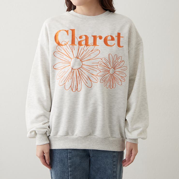 フラワー刺繍スウェット | NICE CLAUP / OLIVE des OLIVE　OUTLET | 詳細画像41 