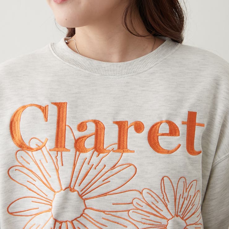 フラワー刺繍スウェット | NICE CLAUP / OLIVE des OLIVE　OUTLET | 詳細画像44 