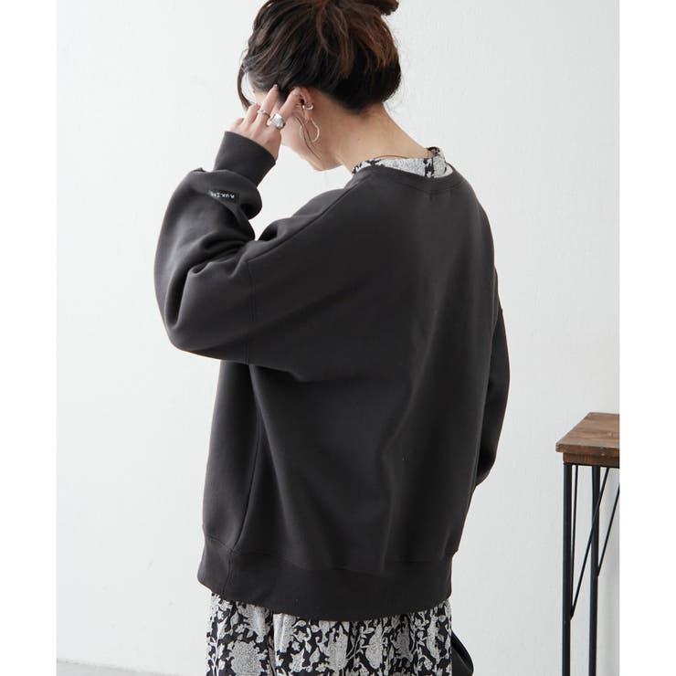 【NUNIFE】箔プリント裏起毛スウェット | RMAF　NICE CLAUP / OLIVE des OLIVE | 詳細画像24 